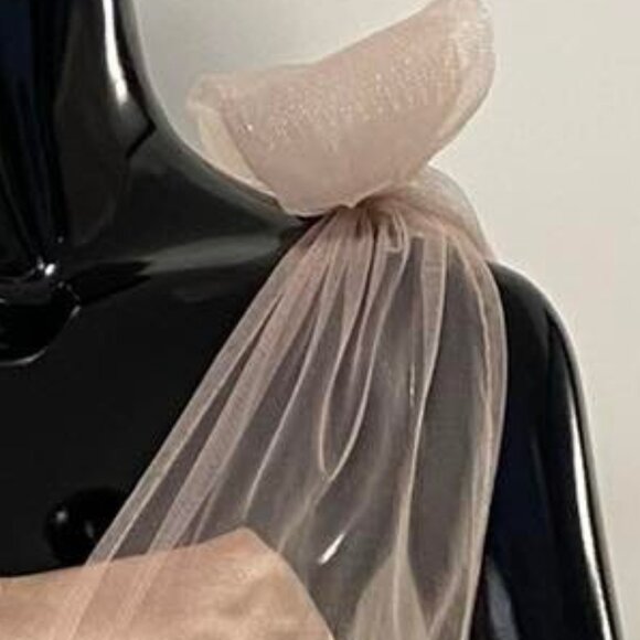 Elegant Dress, Atlas -100 %, Made in Europe, Size - MP - Picture 2 of 4